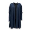 Jalfe 13468-535 vest melange blauw 