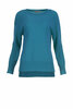 Naturalmente Kleidung Pullover einfarbig 9003 petrol