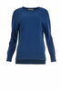 Naturalmente Kleidung Pullover einfarbig 9003 blau