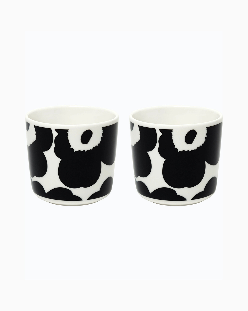 Marimekko servies Oiva / Unikko coffee mug white/black 2 dl 070637-190 - De  Blaker exclusief