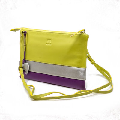 My Walit 1874-119 lime, silver and purple